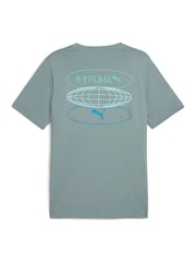 Green - Puma Mens Graphics 3 Circles T-Shirt - Image 3 of 3