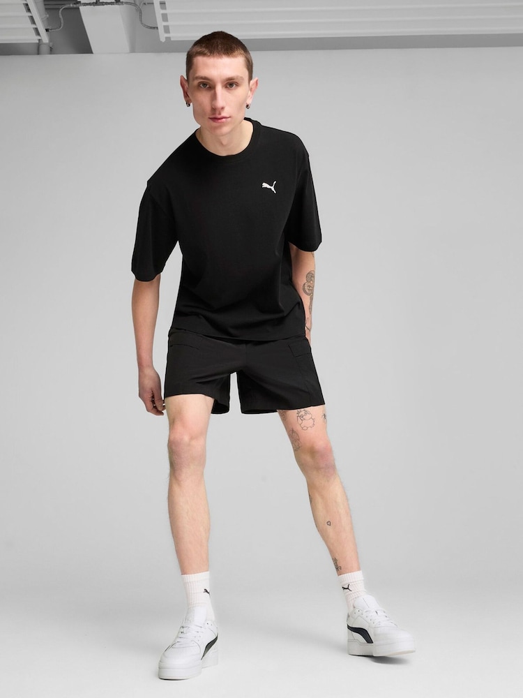 Чорний - Футболки Puma Mens WARDROBE ESS Boxy - Image 1 of 3