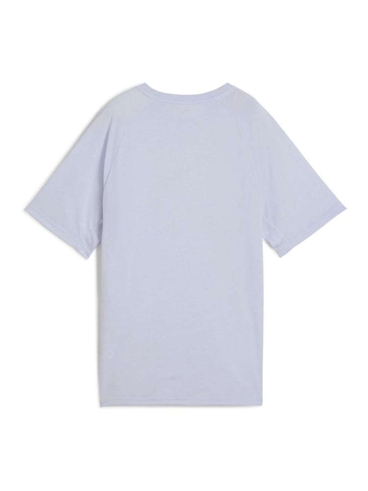 Puma Blue Womens Evostripe Relaxed T-Shirt - Image 3 of 3