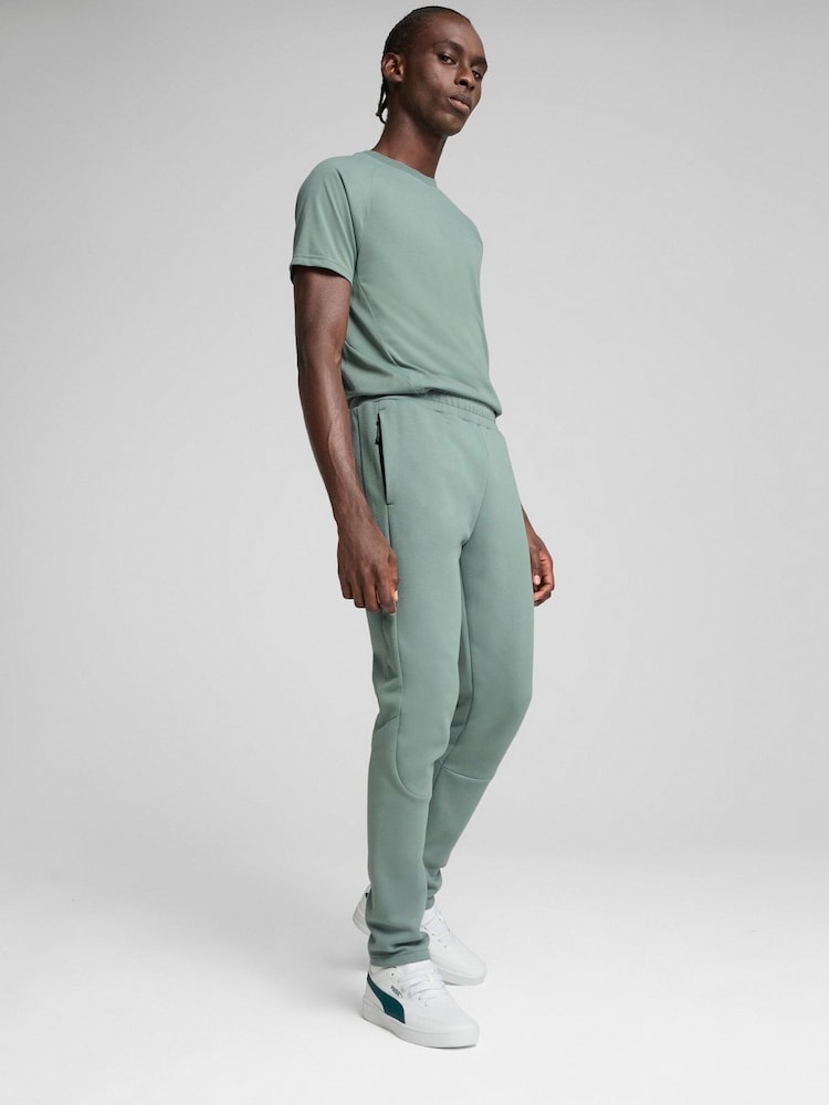 Puma Green Mens Evostripe Trousers - Image 1 of 5