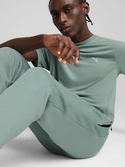 Puma Green Mens Evostripe Trousers - Image 3 of 5
