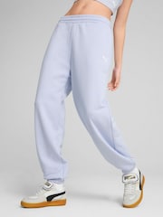 Puma Blue Womens WARDROBE ESS Relaxed Sweatpants - Image 1 of 5