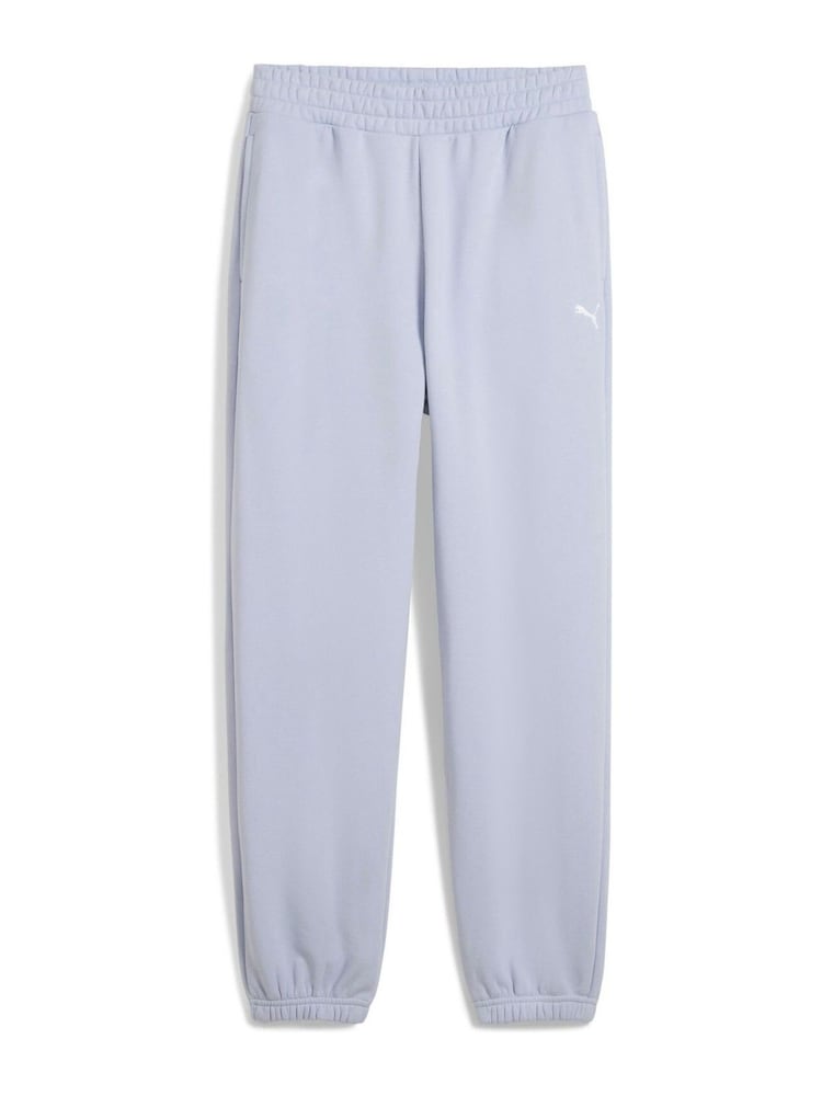 Puma Blue Womens WARDROBE ESS Relaxed Sweatpants - Image 4 of 5