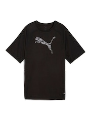 Puma Black Womens Evostripe Relaxed T-Shirt - Image 2 of 3