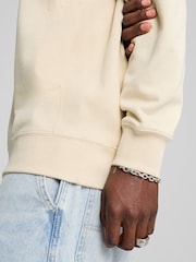 Puma Cream Mens WARDROBE ESS Relaxed Crew Sweatshirt - Image 3 of 5