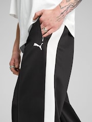 Puma Black Mens T7 Always On Relaxed Track Joggers - Image 5 of 5