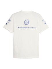 Puma White Mens F1 Graphic Ringer T-Shirt - Image 3 of 3