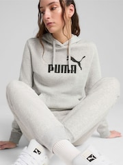 Gris - Puma Womens Essentials Small No. 1 Logo Sweatpants - Imagen 1 de 4