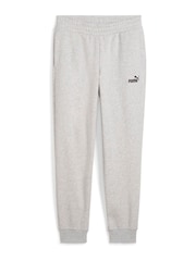 Gris - Puma Womens Essentials Small No. 1 Logo Sweatpants - Imagen 3 de 4