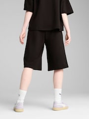 Puma Black Womens WARDROBE ESS Relaxed 14" Shorts - Image 2 of 3