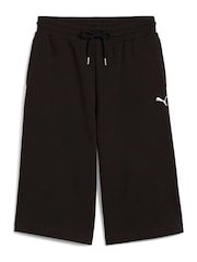 Puma Black Womens WARDROBE ESS Relaxed 14" Shorts - Image 3 of 3