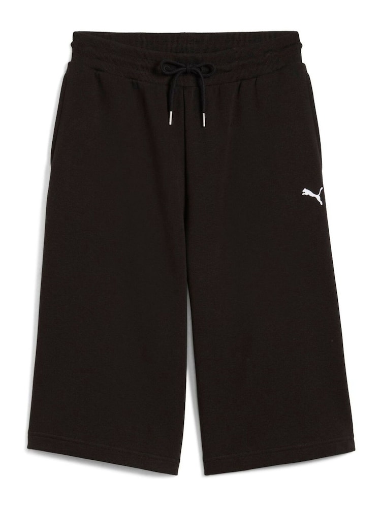 Puma Black Womens WARDROBE ESS Relaxed 14" Shorts - Image 3 of 3