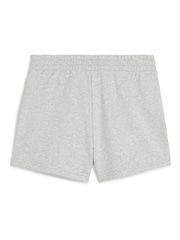 Grau - Puma Womens ESS Small No. 1 Logo 4'' Shorts - Bild 5 von 5