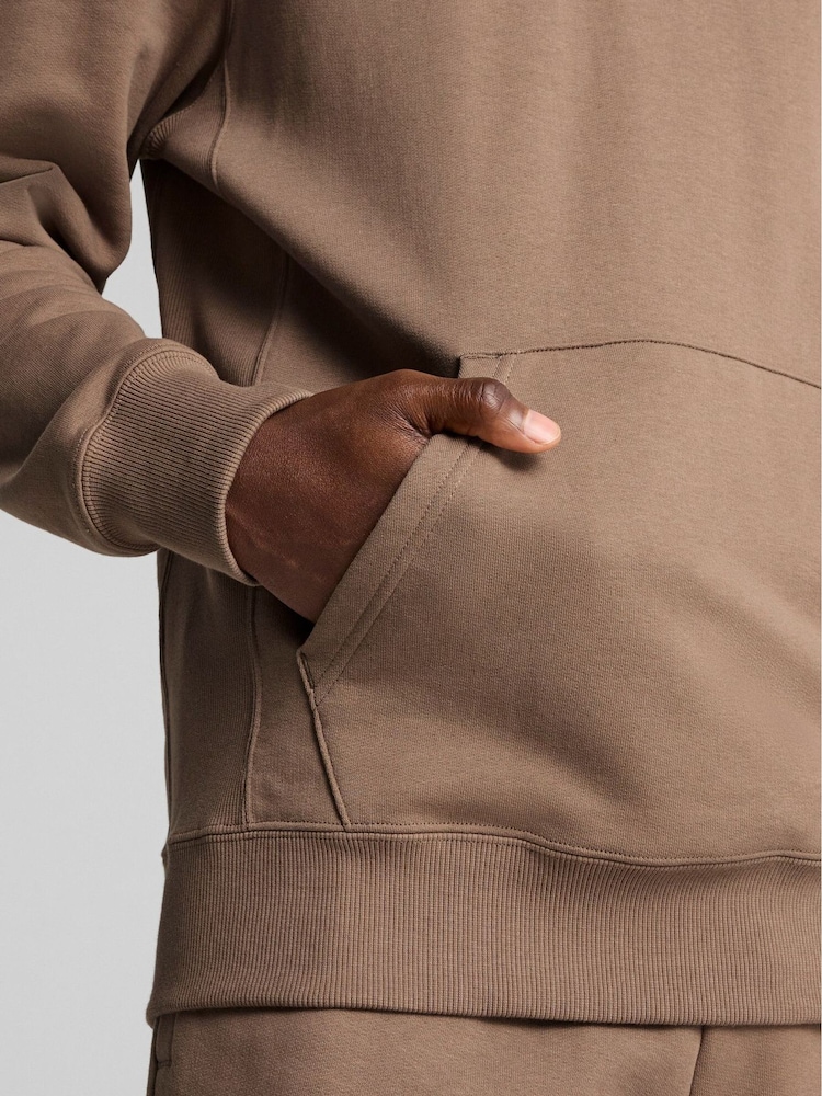 Puma Brown Mens Wardrobe Hoodie - Image 3 of 5