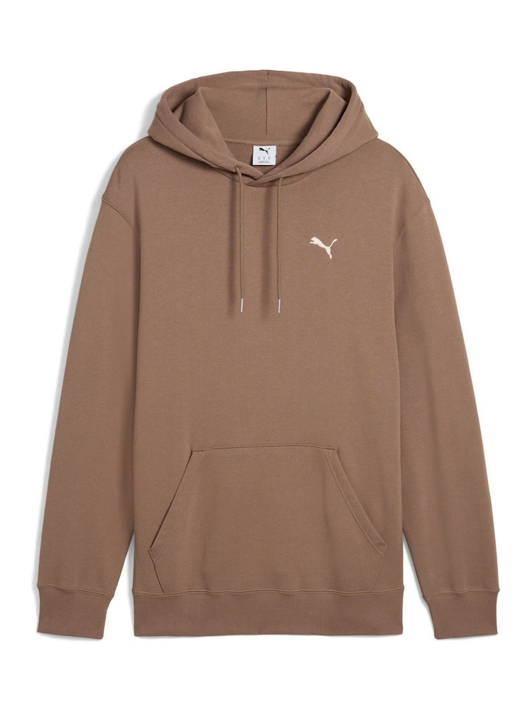 Puma Brown Mens Wardrobe Hoodie - Image 4 of 5