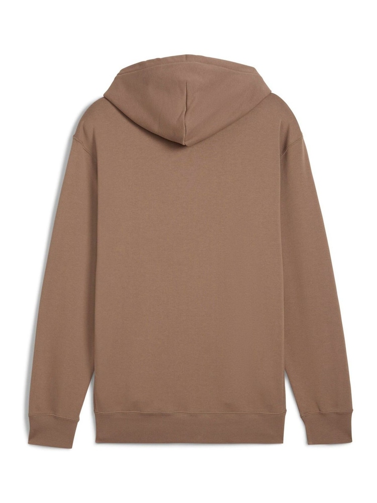 Puma Brown Mens Wardrobe Hoodie - Image 5 of 5