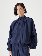 Hush Blue Airflow Bomber Jacket - Image 2 of 5