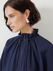Hush Blue Airflow Bomber Jacket - Image 5 of 5