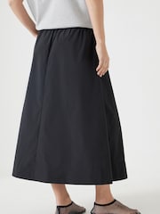 Hush Black Aya Pull On Midi Skirt - Image 4 of 6