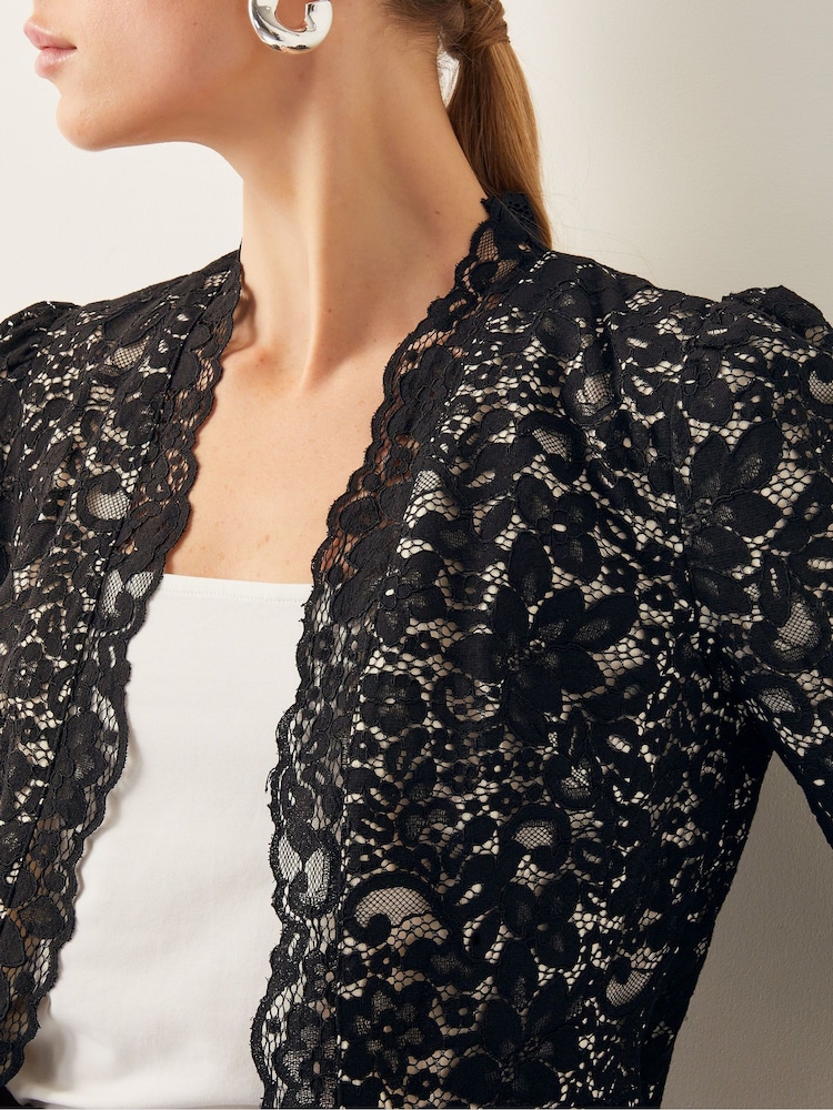 Monsoon Ria Lace Blazer - Image 4 of 6