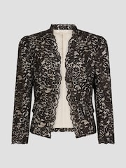 Monsoon Black Ria Lace Blazer - Image 6 of 6