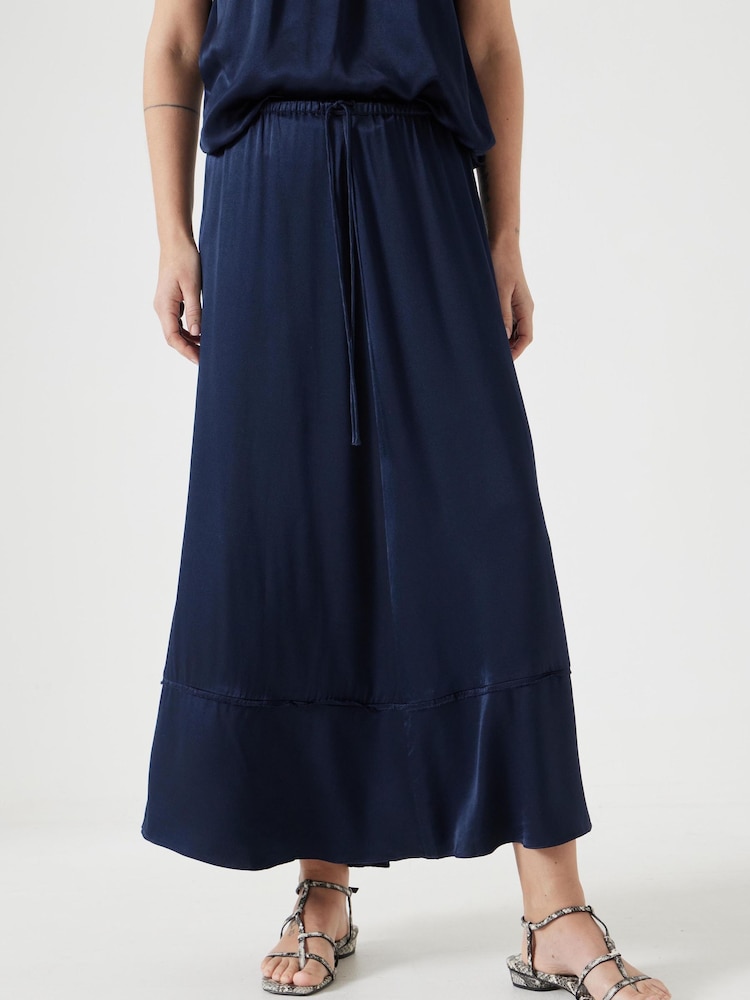 Azul - Hush Satin Maxi Skirt - Imagen 1 de 5 Azul - Hush Satin Maxi Skirt - Imagen 1 de 5