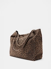 Hush Animal Print Canvas Tote 100% Cotton Bag - Image 2 of 4