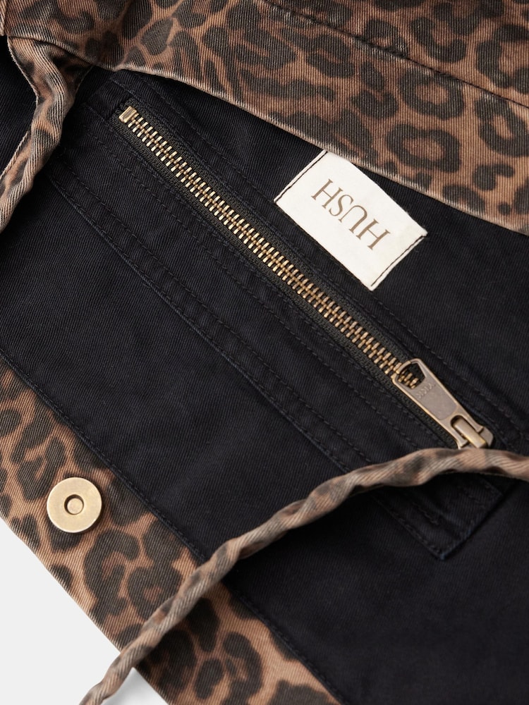 Hush Animal Print Canvas Tote 100% Cotton Bag - Image 3 of 4