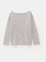 Blanco - Hush Slash Neck Stripe T-Shirt - Imagen 5 de 5
