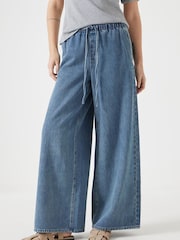 Hush Green Clio Wide Leg Jeans - Image 1 of 5