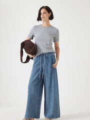 Hush Green Clio Wide Leg Jeans - Image 2 of 5