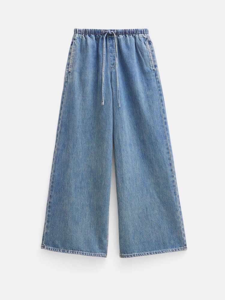 Hush Green Clio Wide Leg Jeans - Image 5 of 5
