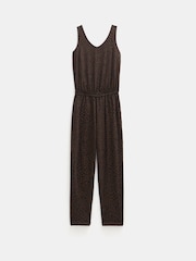 Hush Animal Cropped Jersey Jumpsuit - Image 6 of 6