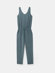 Hush Green Cropped Jersey Jumpsuit - Image 6 of 6