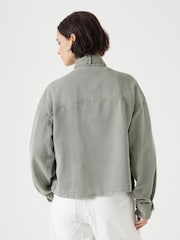 Hush Green Melinda Utility Jacket - Image 2 of 5