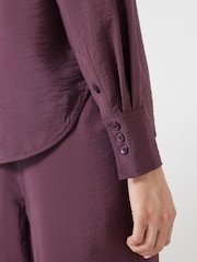 Hush Brown Long Sleeve Relaxed Shirt - Image 4 of 5