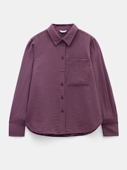 Hush Brown Long Sleeve Relaxed Shirt - Image 5 of 5
