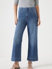 Hush Light Blue Marla Cropped Jeans - Image 2 of 6