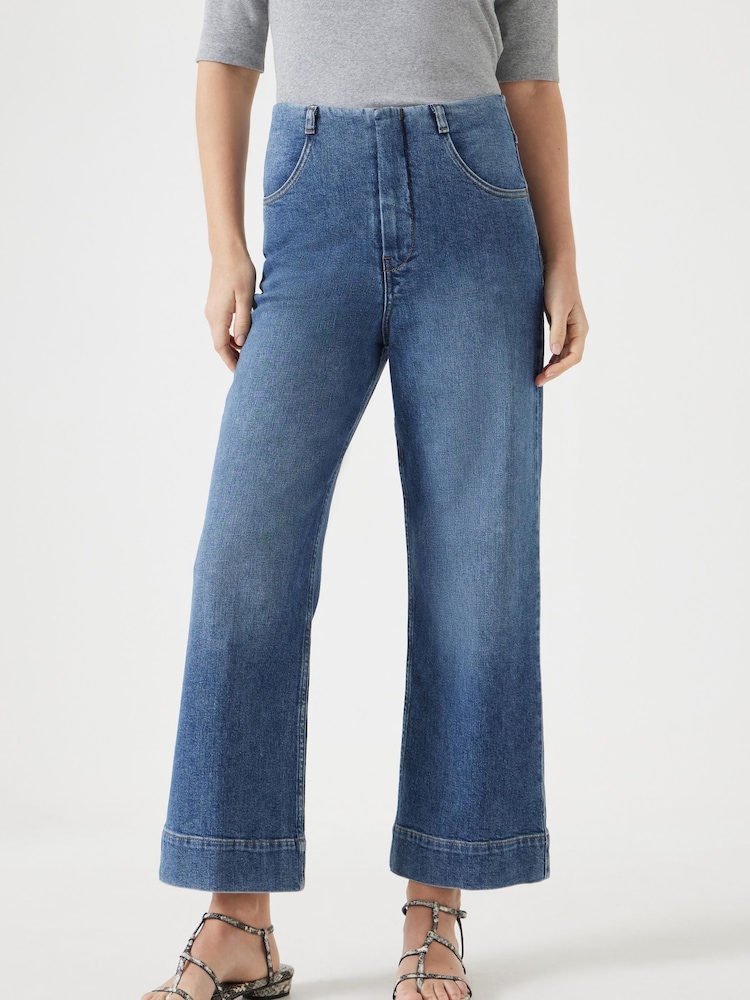 Hush Light Blue Marla Cropped Jeans - Image 2 of 6
