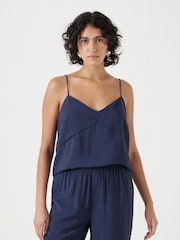 Синий - Hush Thin Strap V-Neck Camisole - Image 1 of 5