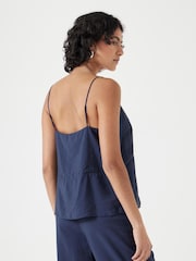 Синий - Hush Thin Strap V-Neck Camisole - Image 3 of 5