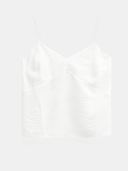 Кремовый - Hush Thin Strap V-Neck Camisole - Image 5 of 5