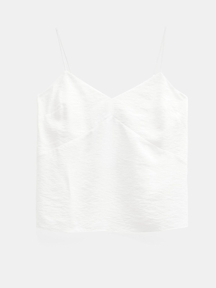 Кремовый - Hush Thin Strap V-Neck Camisole - Image 5 of 5
