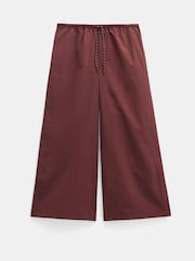 Hush Purple Technical Melissa Wide Leg Cropped Trousers - Image 5 of 5