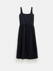 Hush Black Square Neckline Midi Ballerina Dress - Image 2 of 5