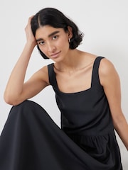Hush Black Square Neckline Midi Ballerina Dress - Image 5 of 5