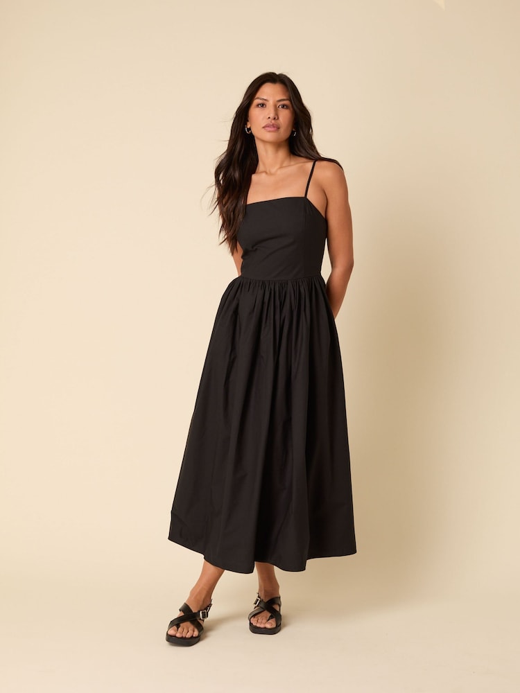 Nobodys Child Black Alettie Blooms Madeline Midaxi Dress - Image 1 of 5