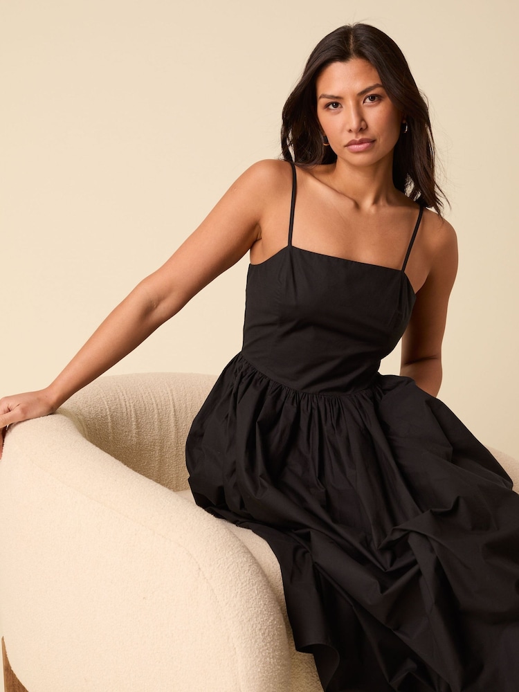 Nobodys Child Black Alettie Blooms Madeline Midaxi Dress - Image 5 of 5