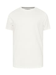 BadRhino Big & Tall Natural Lesley Textured 100% Cotton T-Shirt - Image 5 of 6