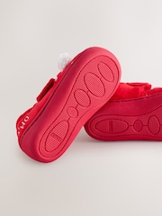 Red/White Christmas Warm Lined Cupsole Slippers - Image 5 of 5